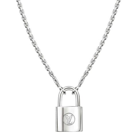 louis vuitton silber kette|lockit silver pendant louis vuitton.